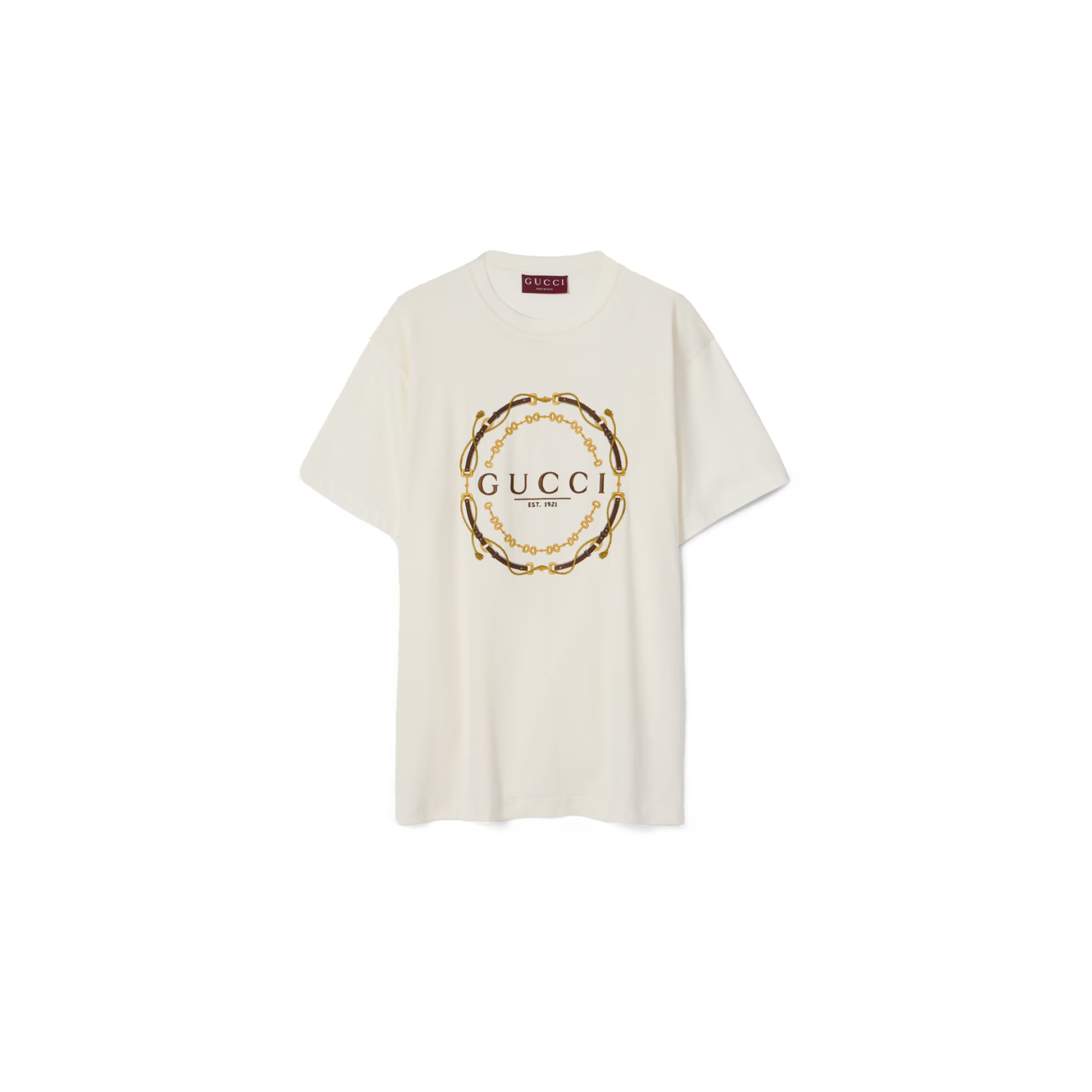 Gvc*1 cotton jersey t-shirt with print 837959